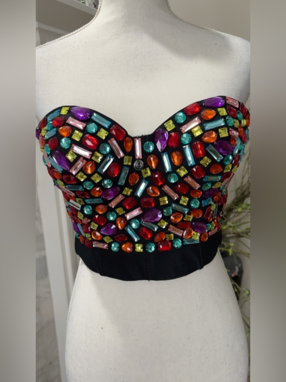 Bejeweled Bustier